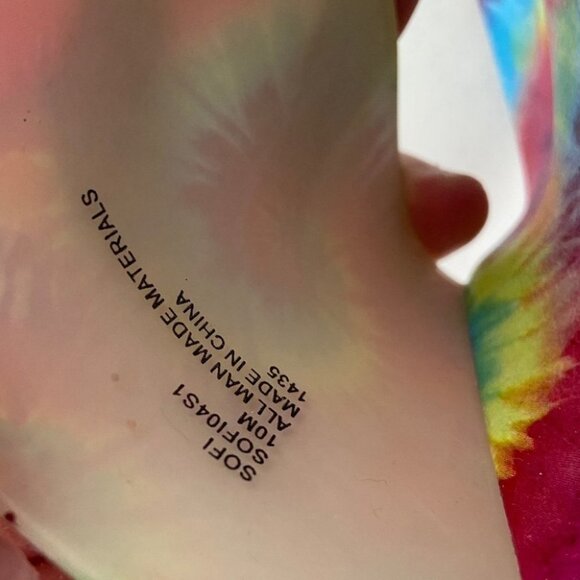 NEW Steve Madden Tie Dye Sandals Sofi Printed Size 10 Slip On Slides Bohemian‎ - Picture 8 of 8